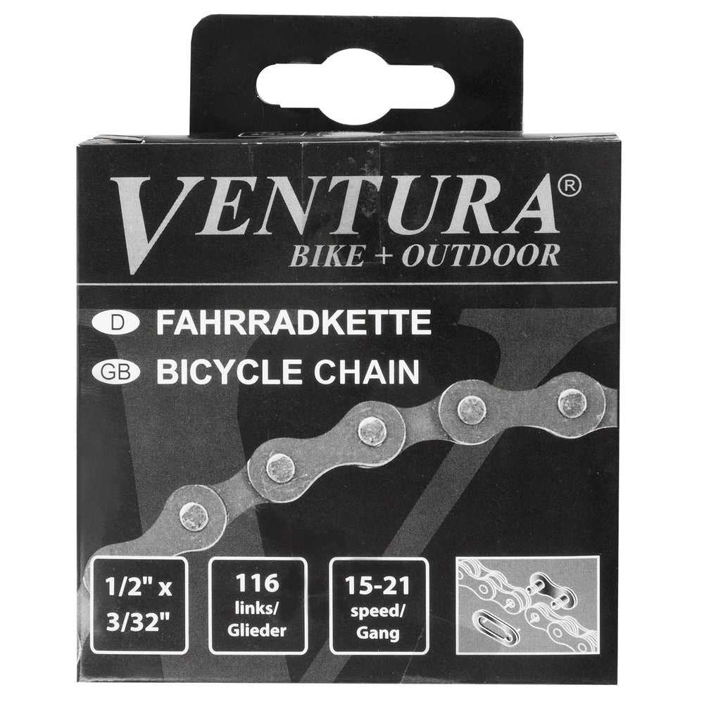 Ventura lánc 6 7 sebesség 1 2 x 3 32 116 linkek - beleértve a záró linket is
