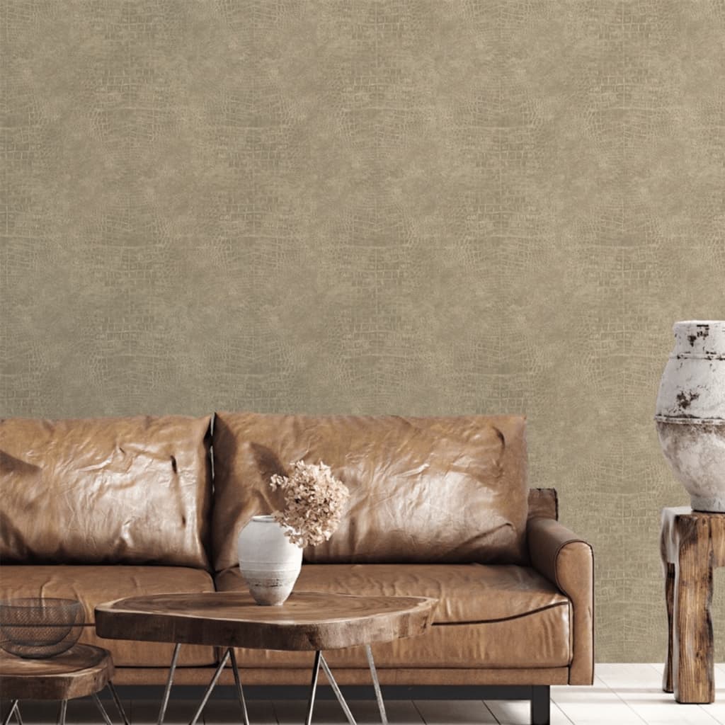 Nordwand Nordwall Wallpaper Croco Taupe