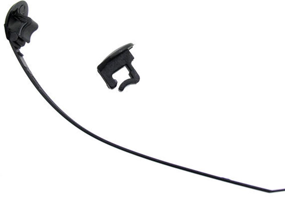 Hesling jasbeschermer stripclip - zwart (2 stuks)