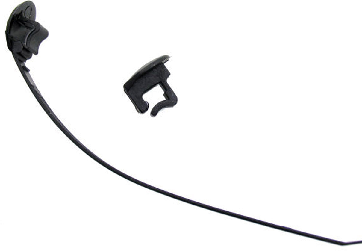 Hesling jasbeschermer stripclip - zwart (2 stuks)