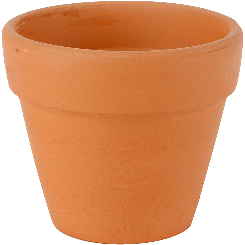Creativ company flower pot, h: 8 cm, d: 9 cm, 24 pieces in 1 box