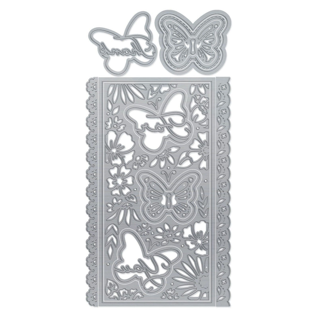 Tonic studios • mini slimline die set beautiful butterfly