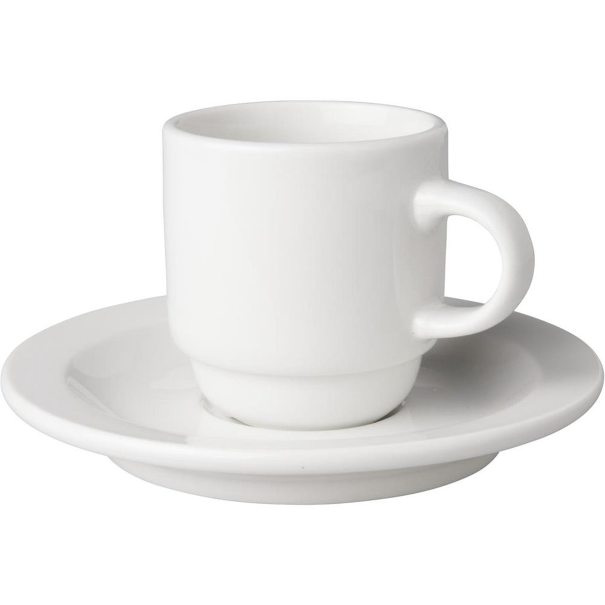 Mammoet budgetline cup and saucer 14 small (6 pieces)