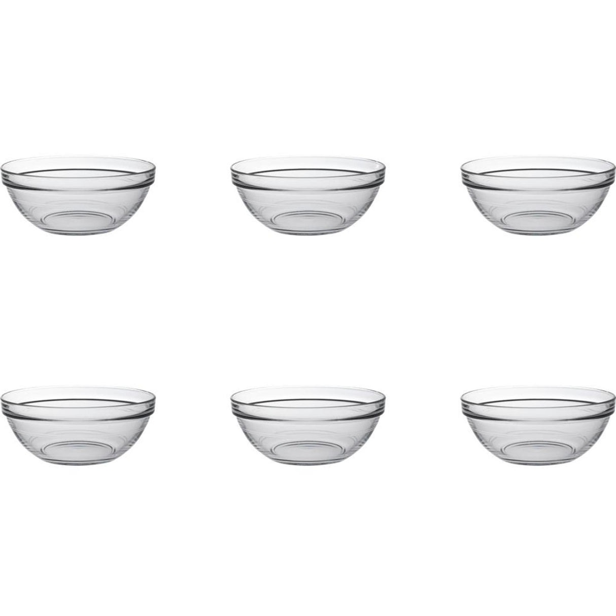 Duralex bowl lys stackable 17cm 6 pcs