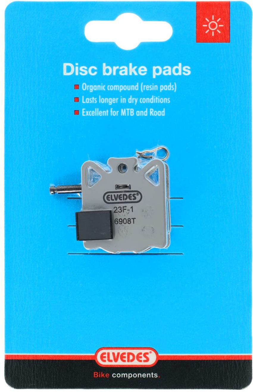 Elvedes blok zavorne zavorne bloke za Campagnolo - Grey (1 par)