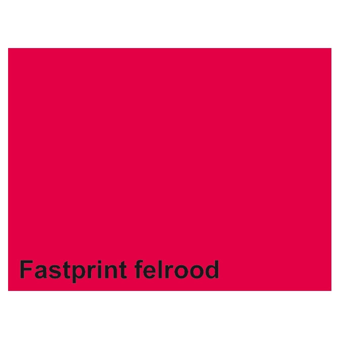 Quantore copier paper fastprint a4 80gr bright red 100 sheets