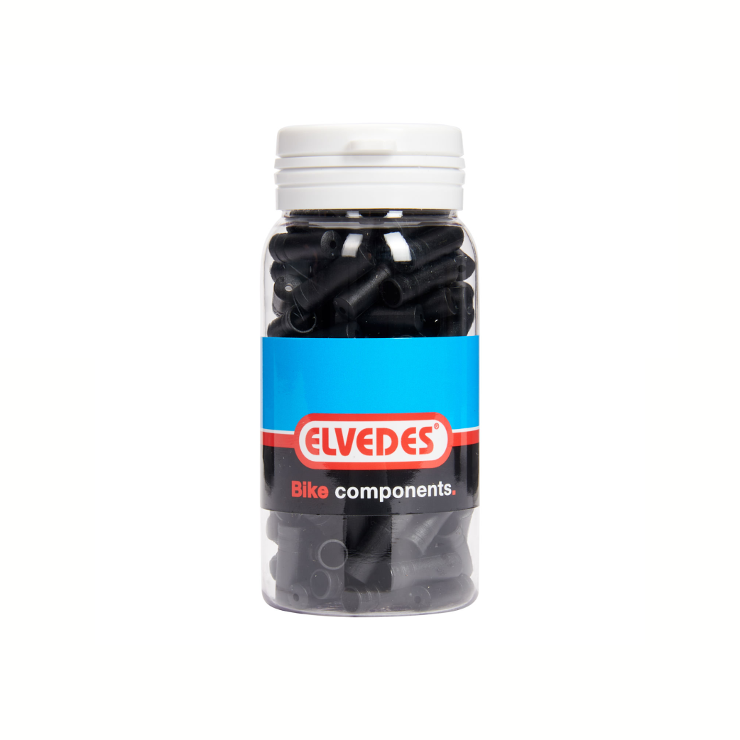 DS ELVEDES Kabelhut 5,0 mm PVC ZW (150)