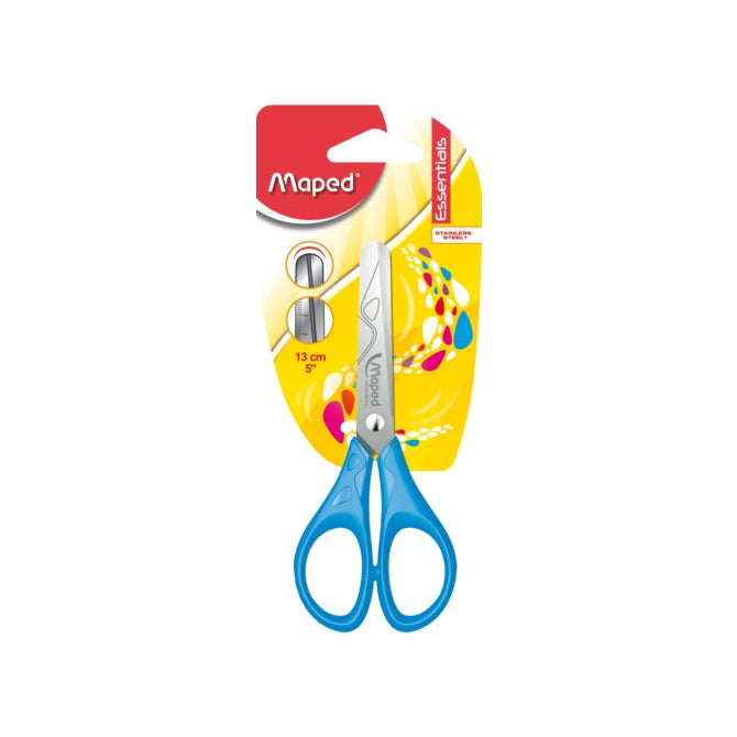 Quantore children's scissors (left and right handed) maped essentials 130mm