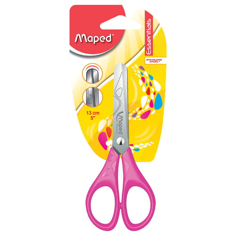 Quantore children's scissors (left and right handed) maped essentials 130mm