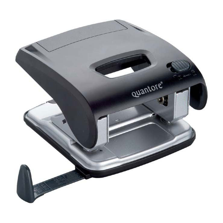 Quantore hole punch luxury 2-hole black