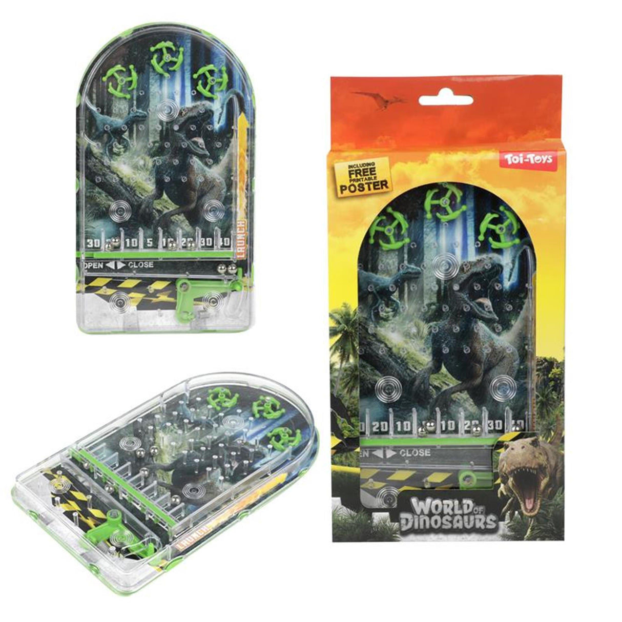 World of Dinosaurs Pinball Machine