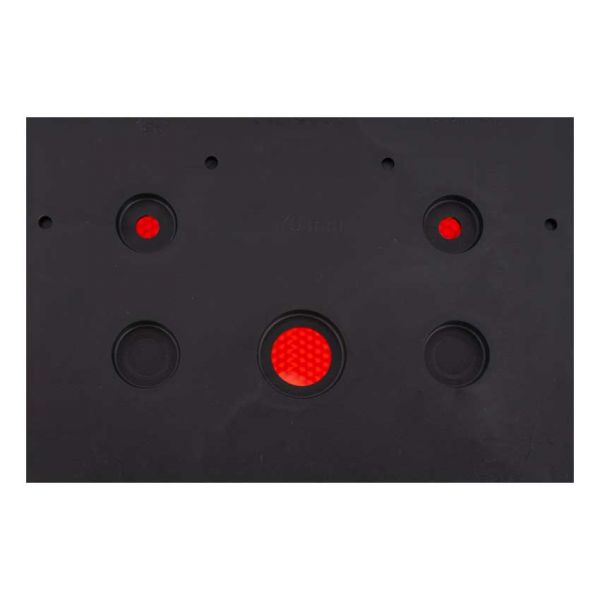 Triângulo da luz traseira r