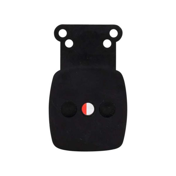 Lámpara de posición blanca+cuadrado rojo