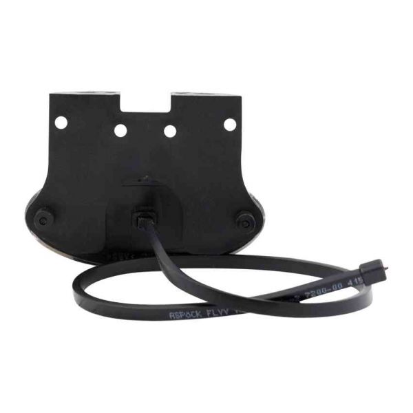 Sideposisjonslampe pendel hvit + hjørnefeste LED