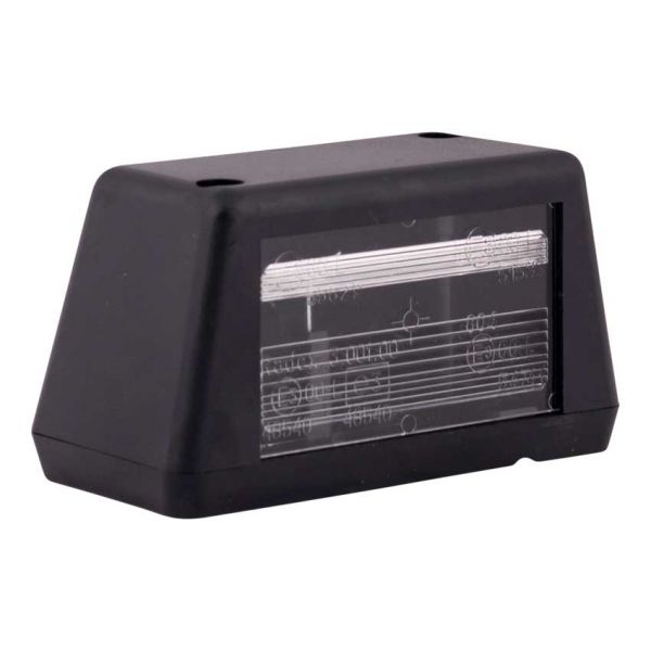 Large license plate light TUV