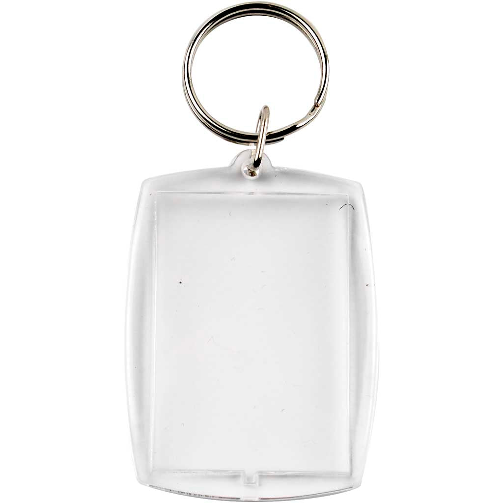 Creativ company key ring, size 40x50 mm, 25 pieces in a box