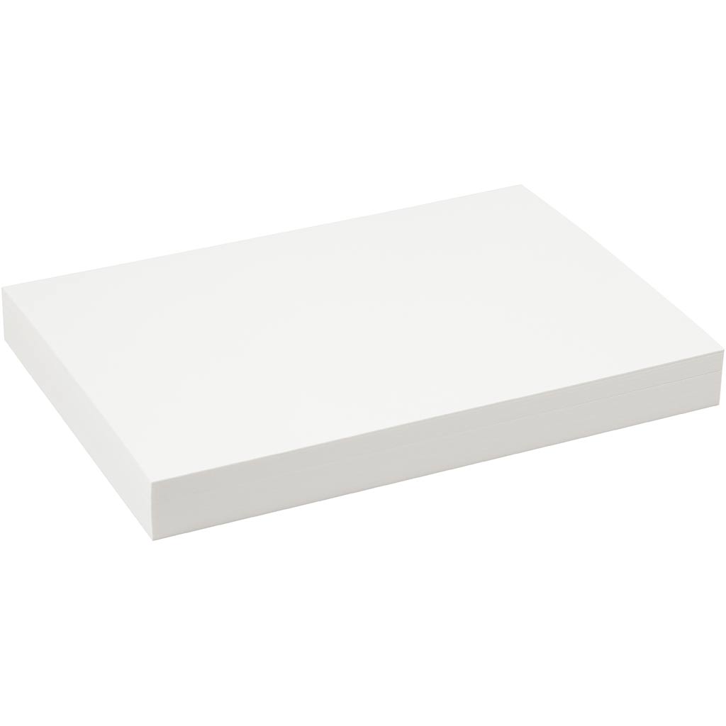 Watercolor paper, a4, 180 gr, white, 100 sheets 1 box
