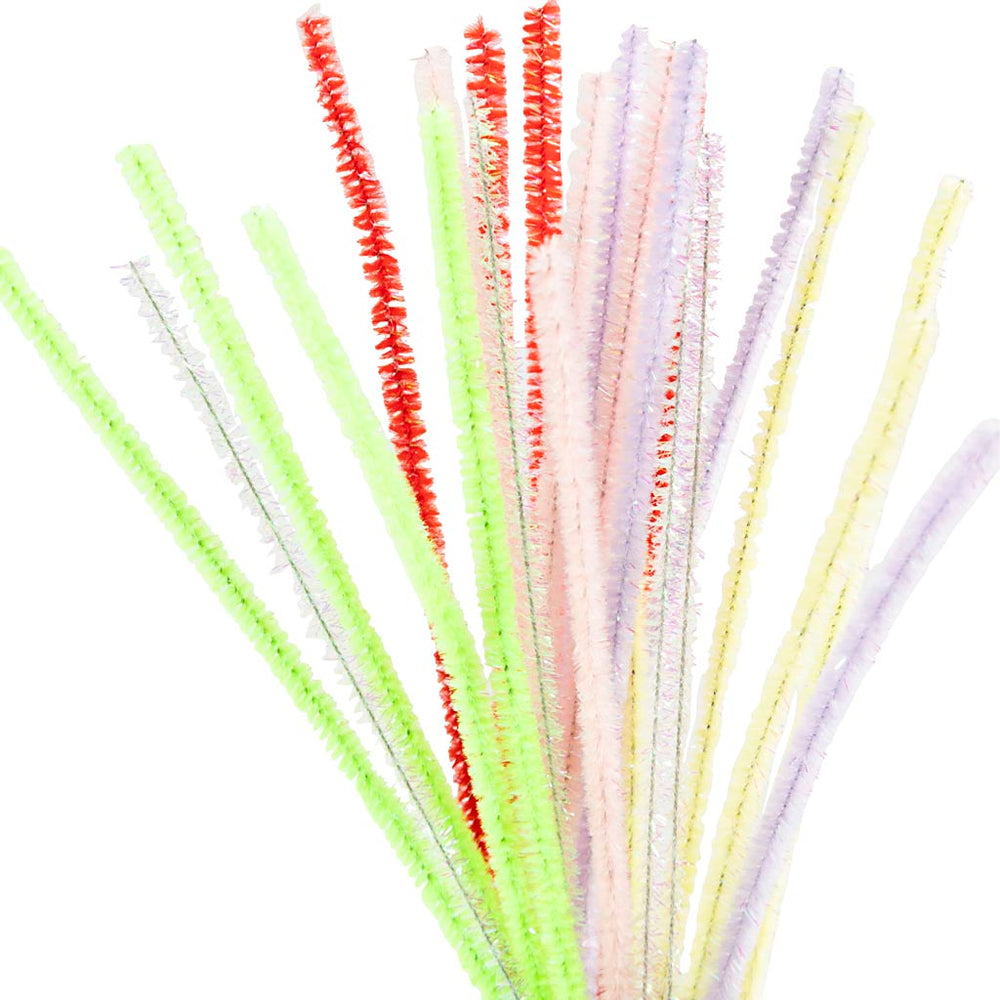 Chenille Wire Pastel Colors, 24 pcs.