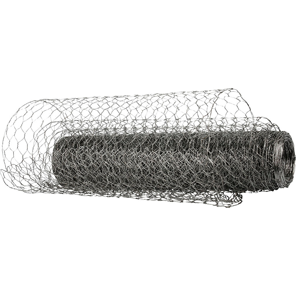 Creativ company chicken wire, w: 40 cm, thickness 0.6 mm, 20 m 1 roll