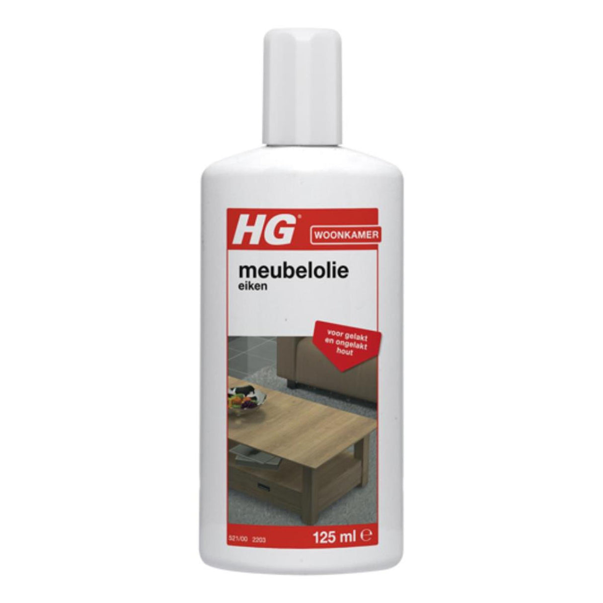 Hg meubelolie eiken 140ml