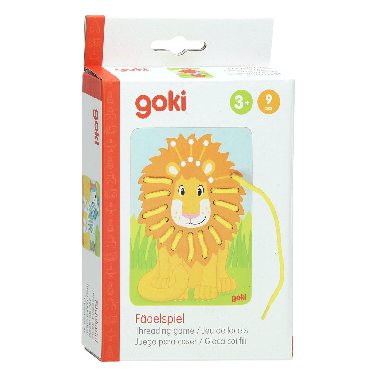 Goki Wooden Dollhouse Suitcase with Accessories