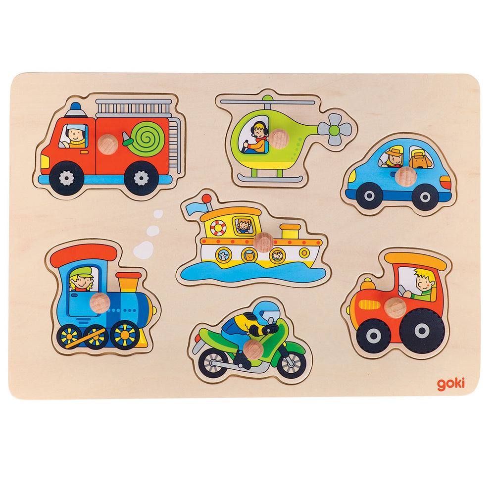 GOKI HOOLEN BOUD Puzzle Vehicles, 7.