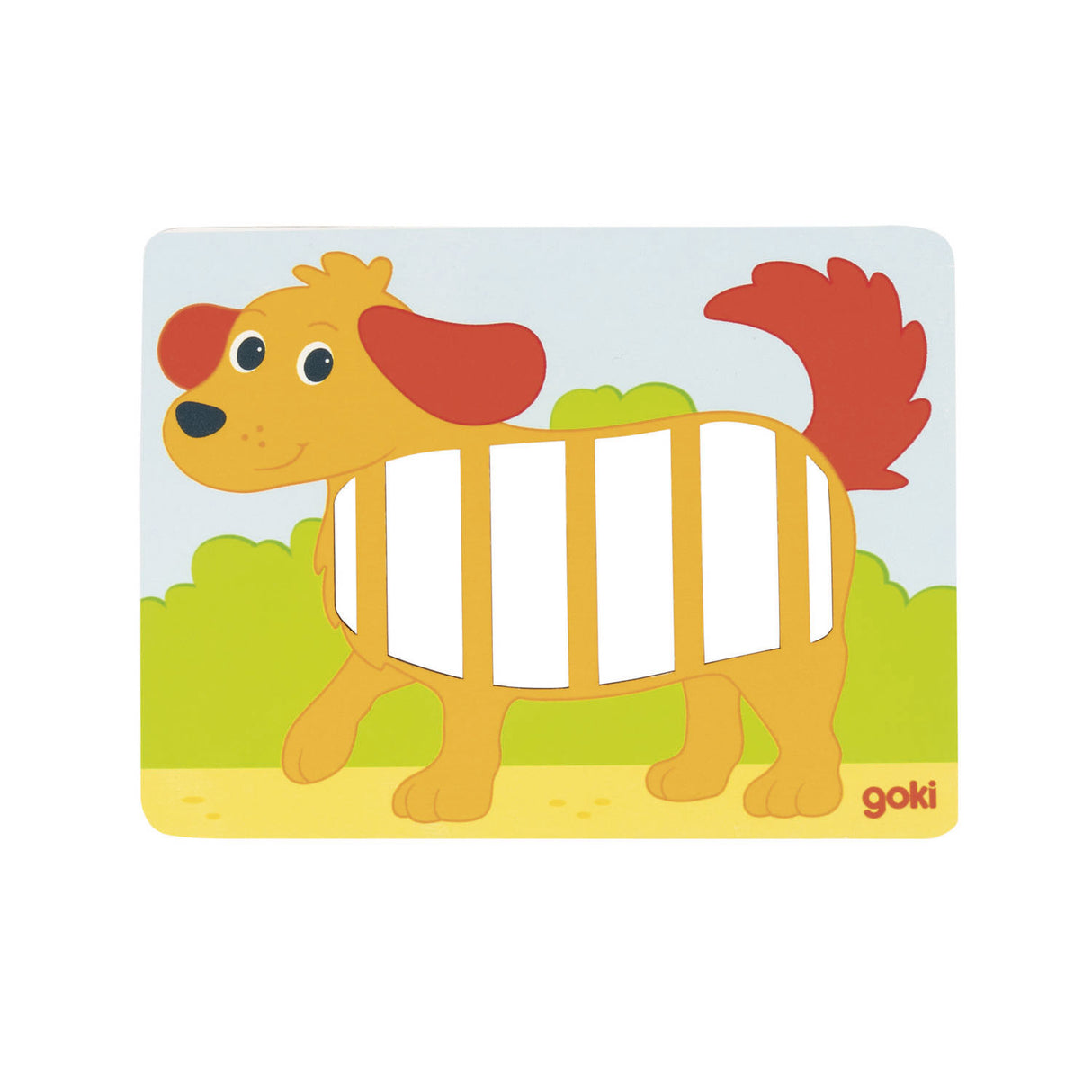 Goki Wooden Weaving Puzzles, 3 pcs.