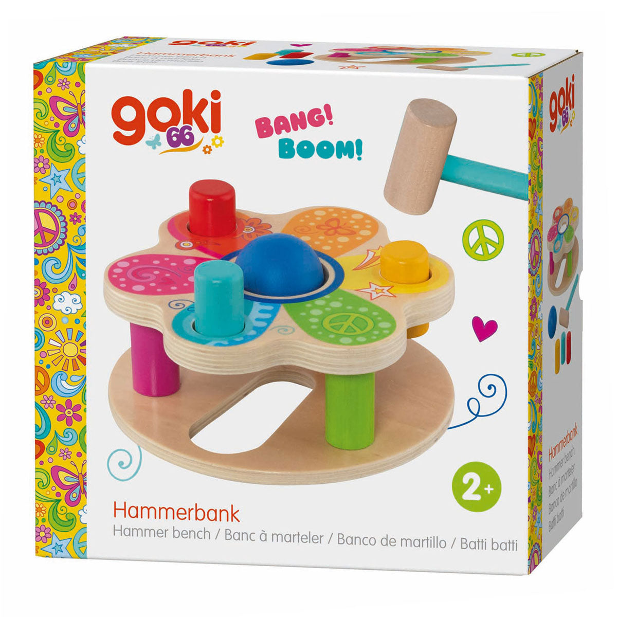 Goki houten hamerbank