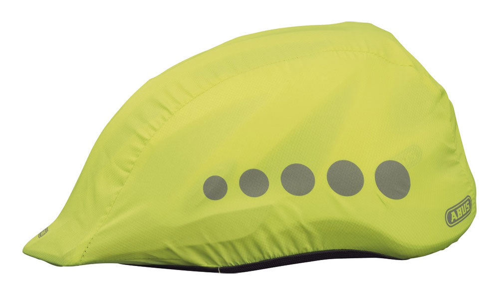 Abus дъждобран каска жълта универсална