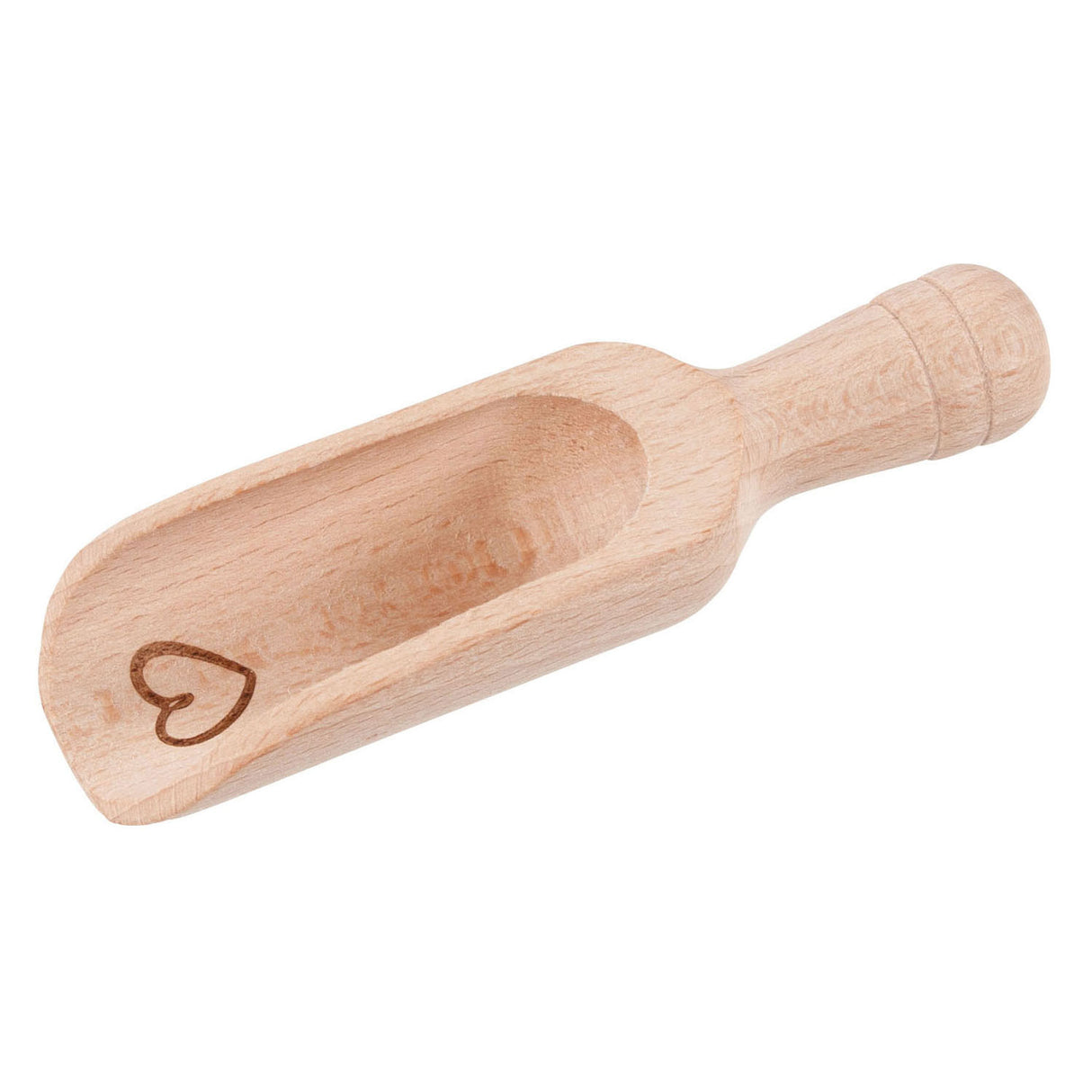Goki Wooden Harina Scoop Heart Small, 10 cm