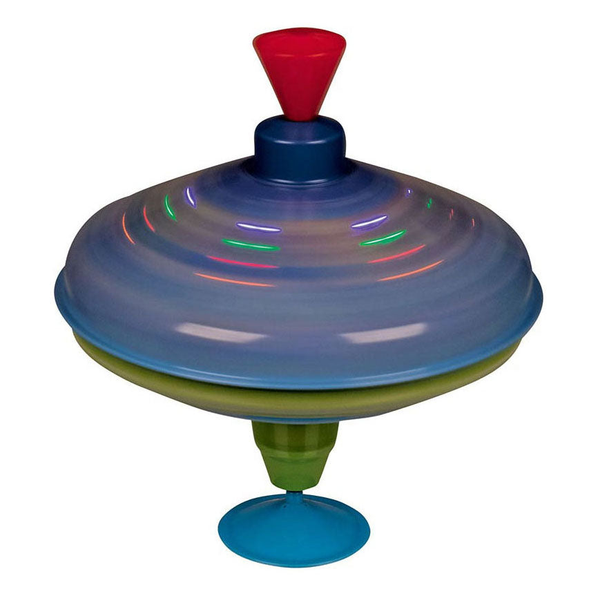 Goki buzzing top space with light