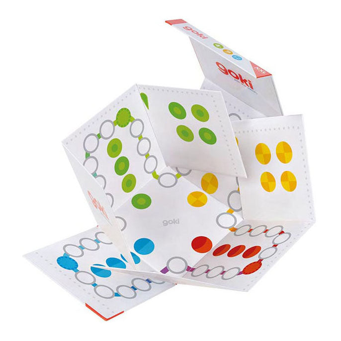 Настолна игра Goki xxl ludo в куб