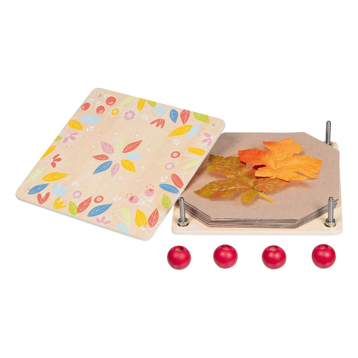 Goki wooden flower press flowers