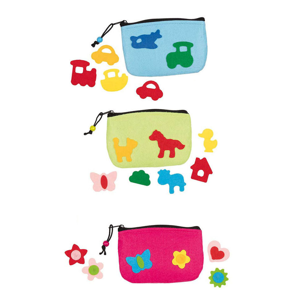 Goki felt bag decorating craft kit