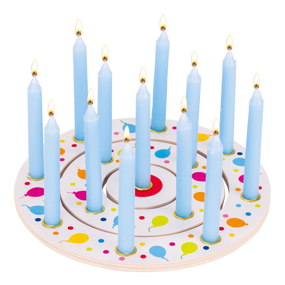 Goki wooden birthday wreath balloons