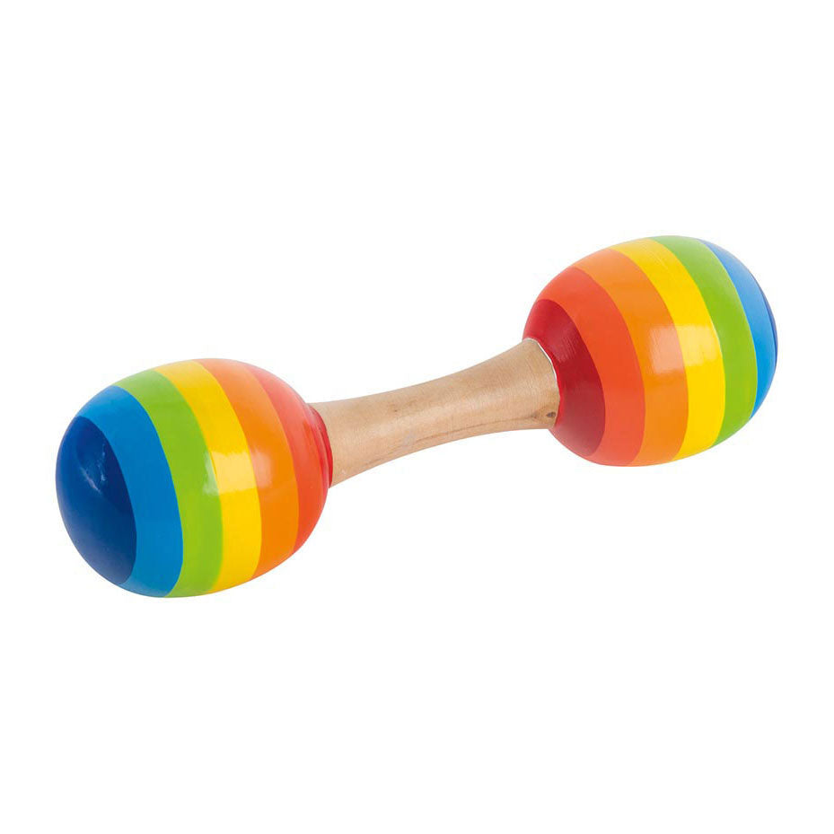 Goki wooden double maracas