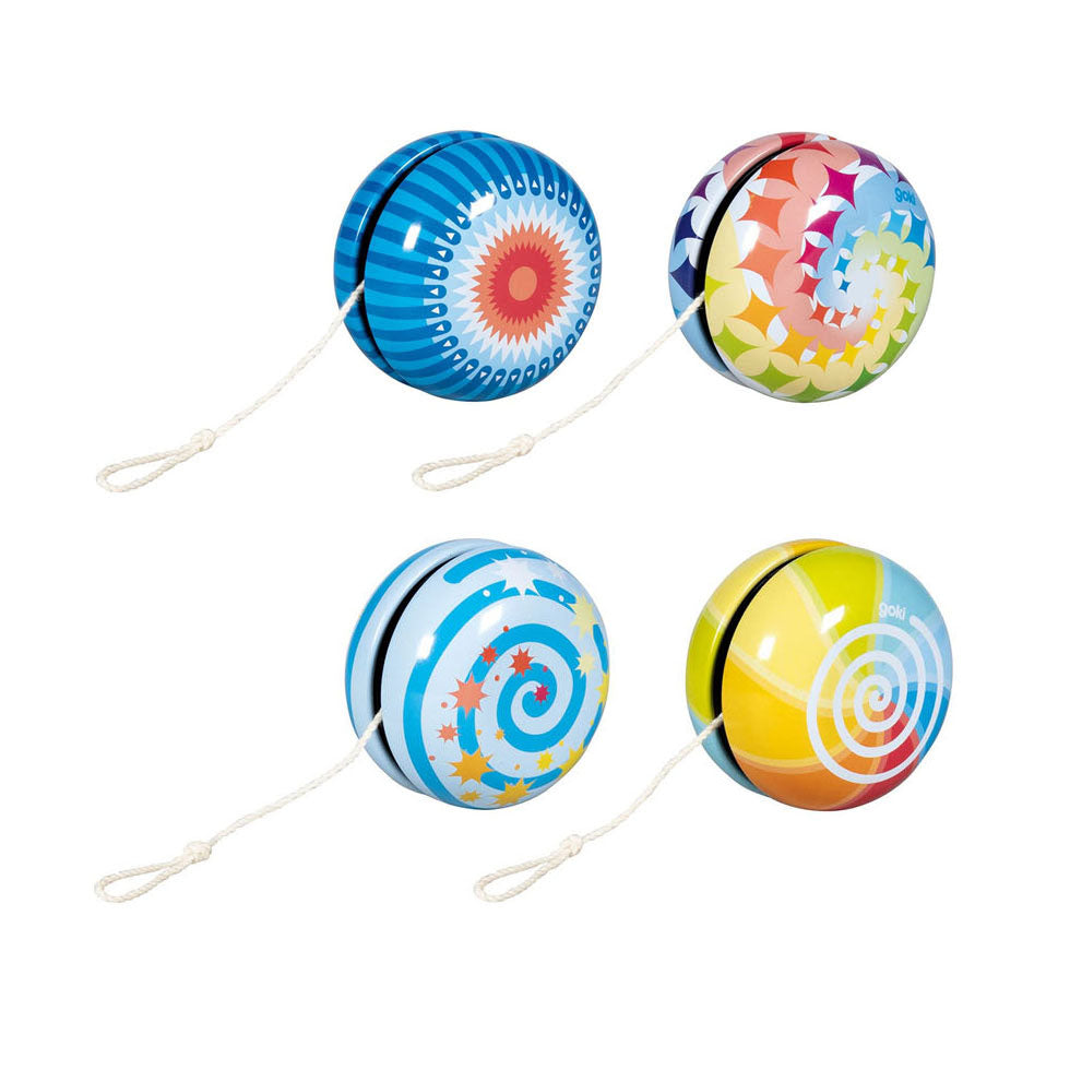 Goki metal yo-yo with print