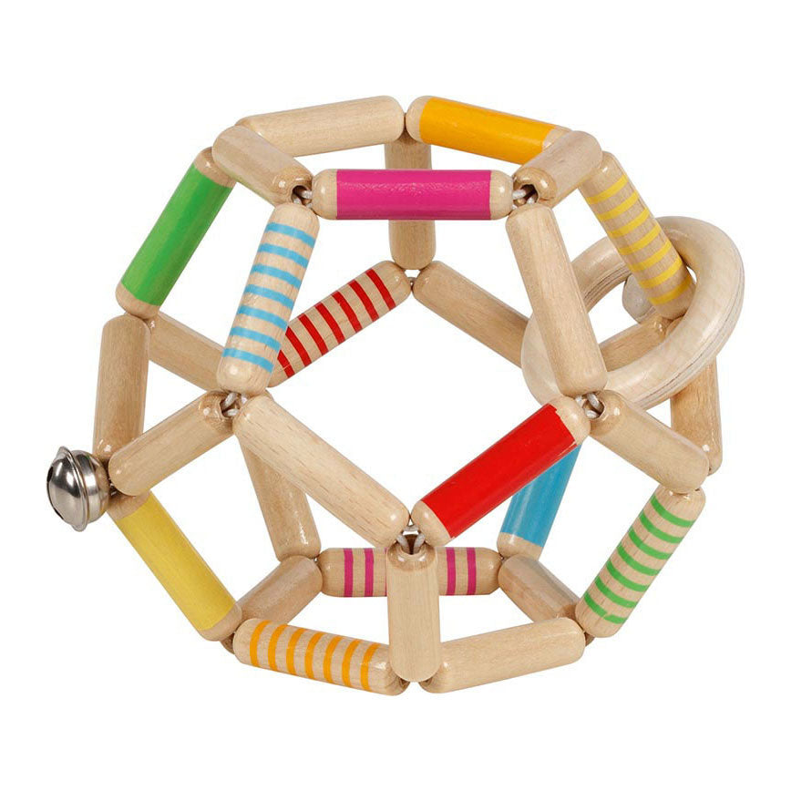 Goki wooden elastic motor skills ball