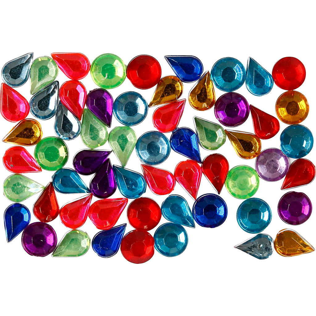 Creativ company rhinestones, size 5 mm, 15 gr 1 box