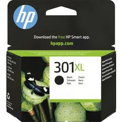 Hewlett packard hp 301xl juodo rašalo kasetė