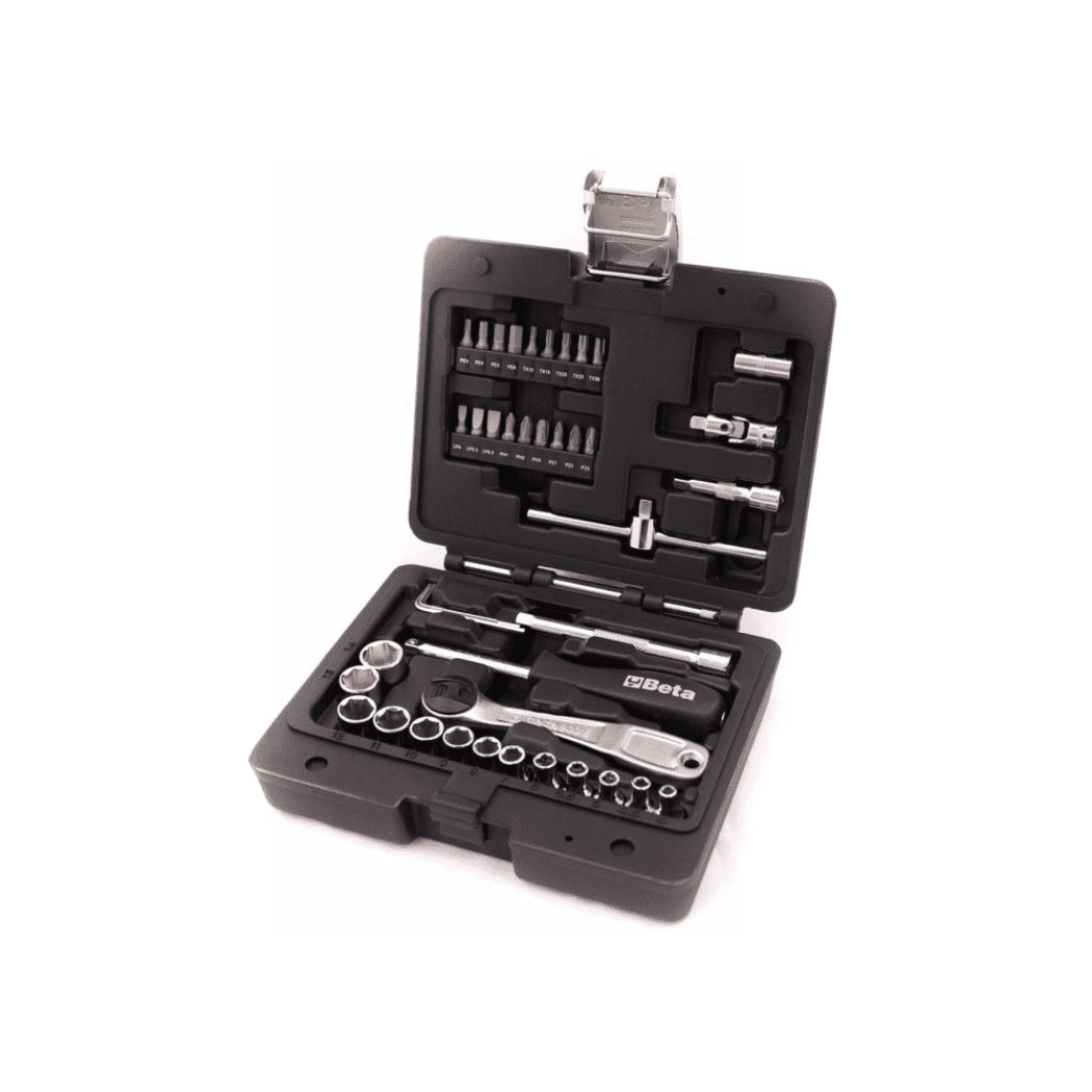 Socket wrench set Beta 1 4 42-piece