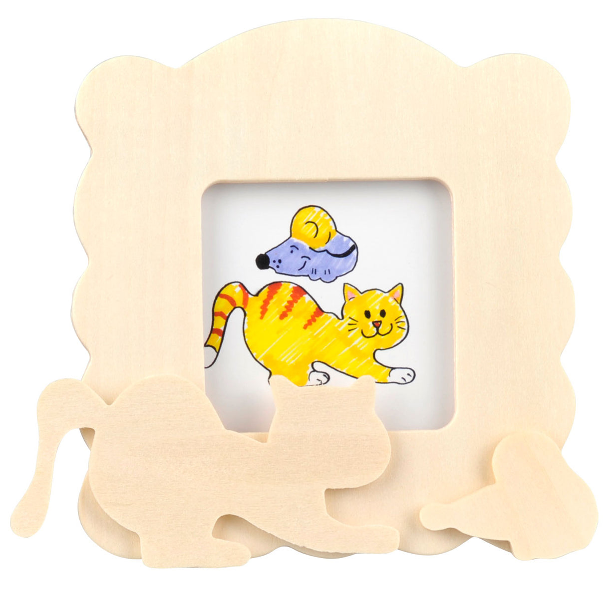 Goki zbarví svůj vlastní dřevěný fotorámeček