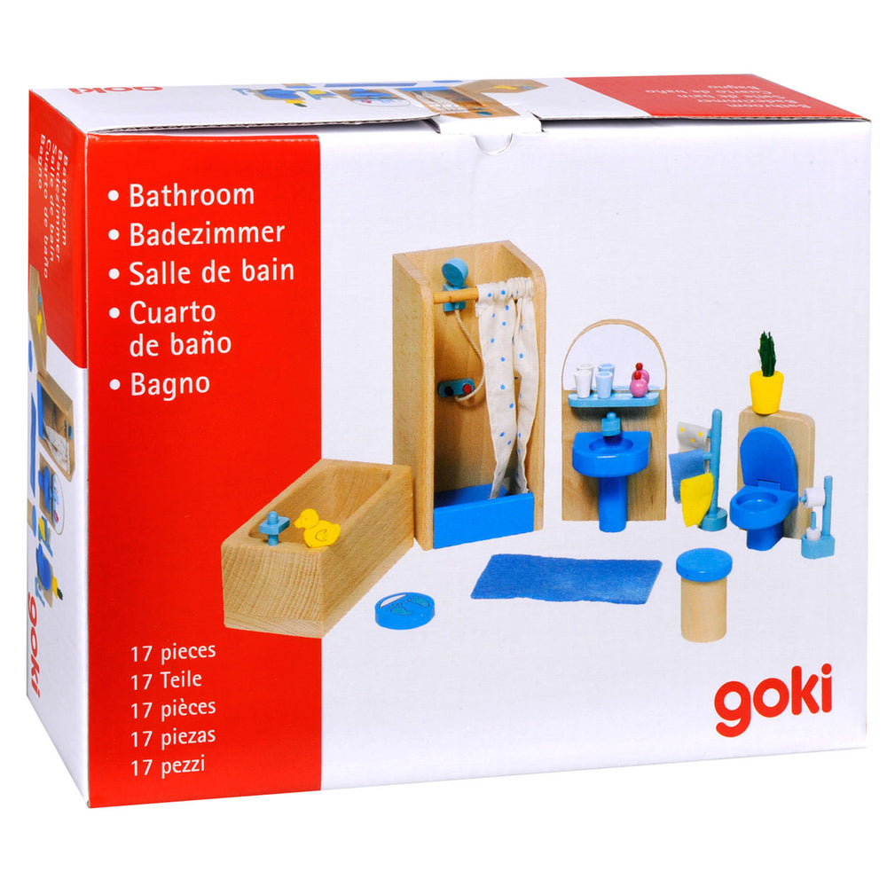 Goki babaház bútor fürdőszoba
