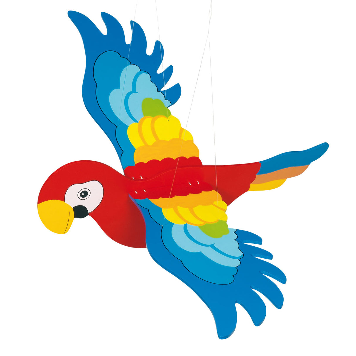 Goki dřevěná houpačka postava Parrot