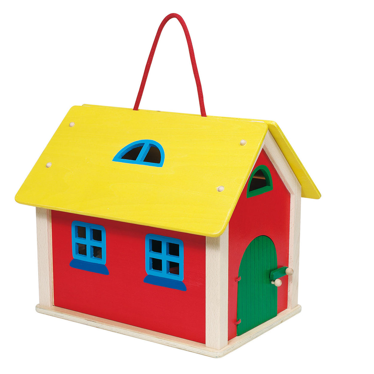 Goki Wooden Take-Along Farm, 31pcs.