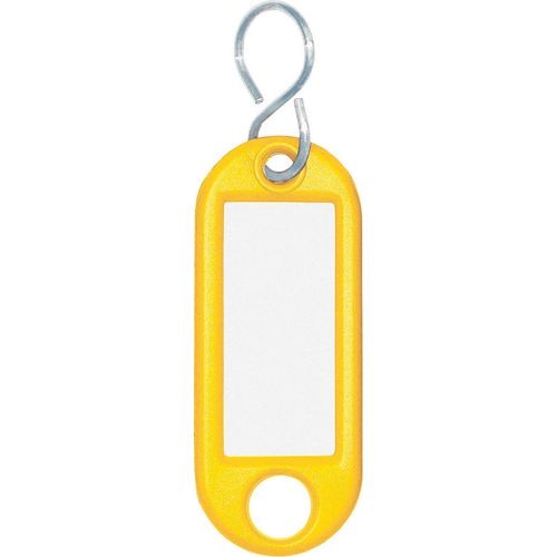 Sleutelhanger wedo geel 10 stuks