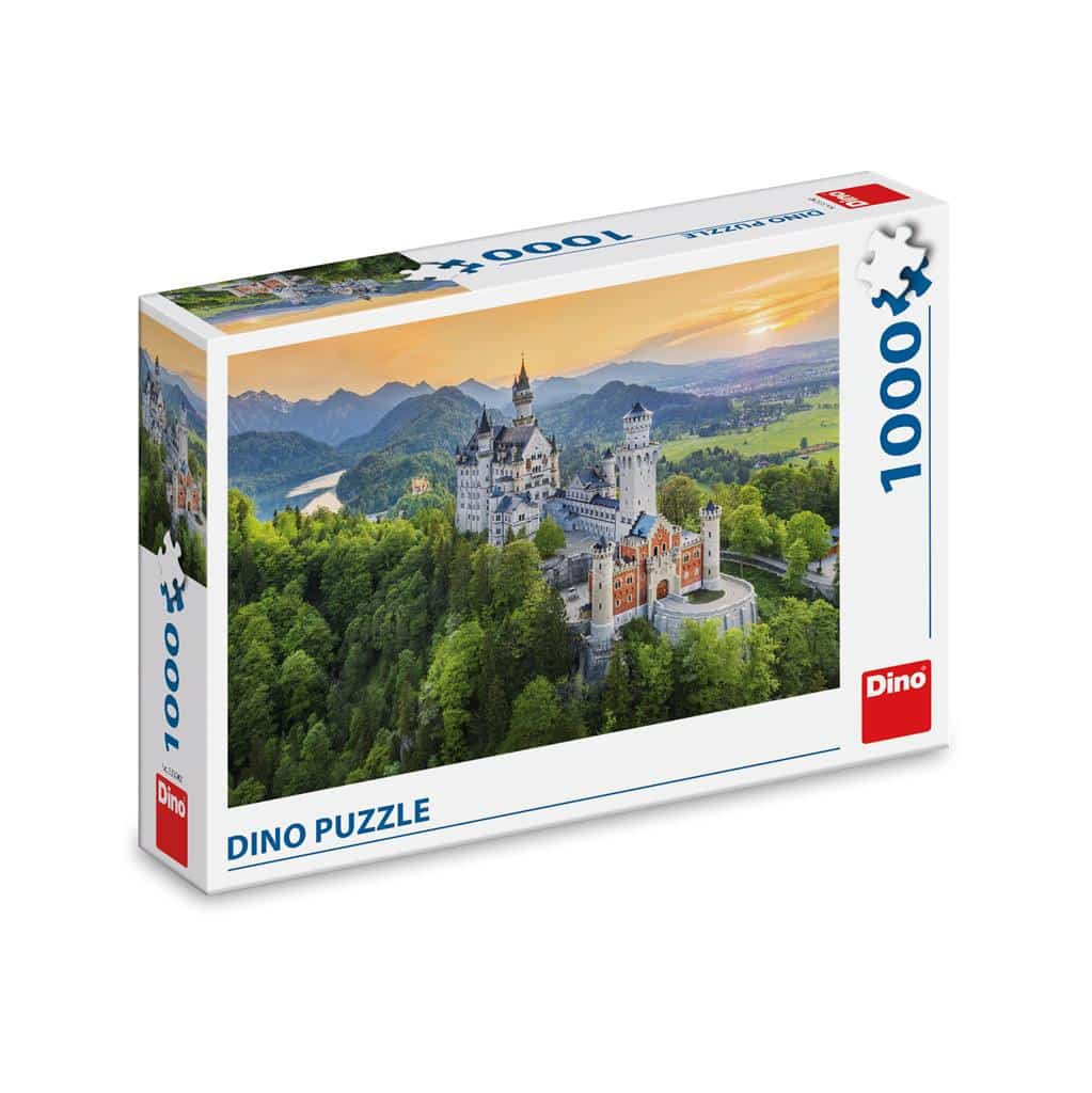 Dinotoys dino puzzle of Neuschwanstein Castle - 1000 pieces