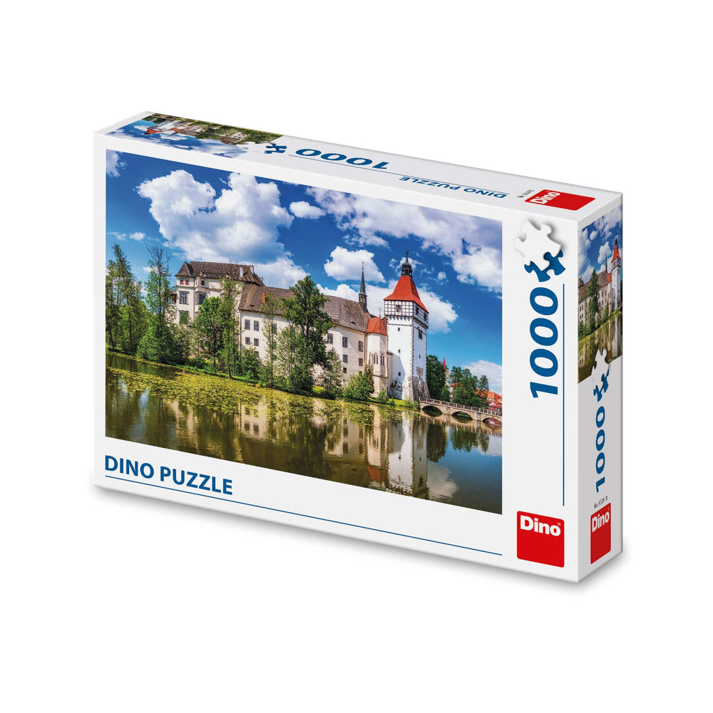 Dinotoys dino puzzle of blatná castle in summer - 1000 pieces