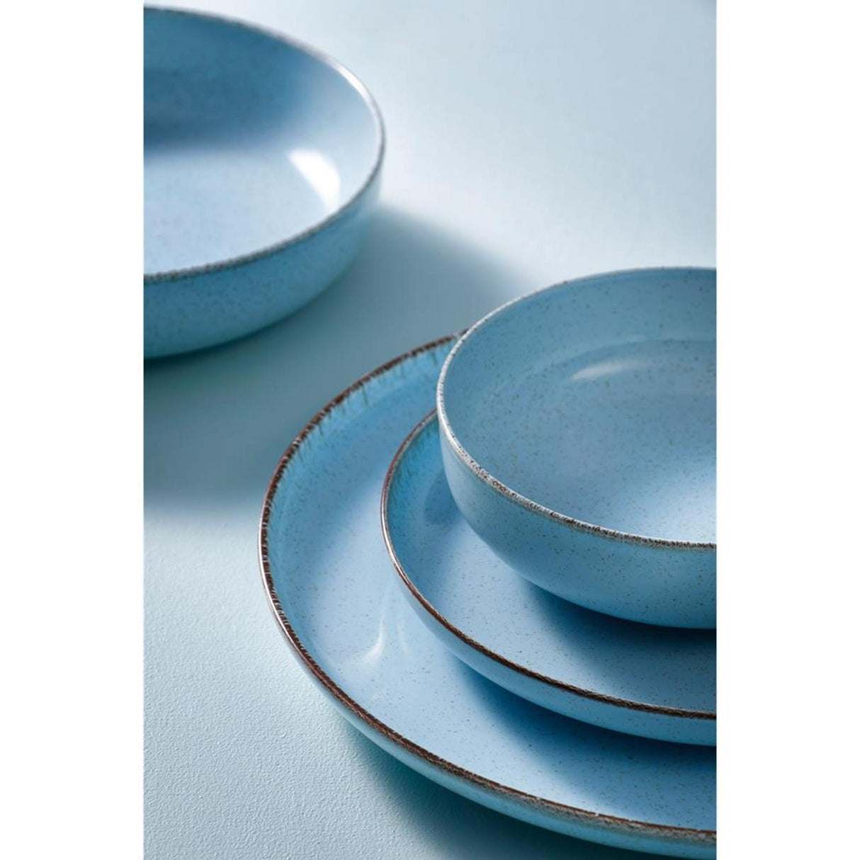 Palmer schaaltje antigo 15cm lichtblauw 6 stuk