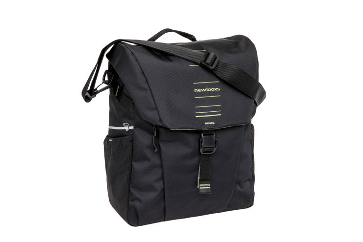 Newlooxs bag new looxs vigo single | black green | 20l
